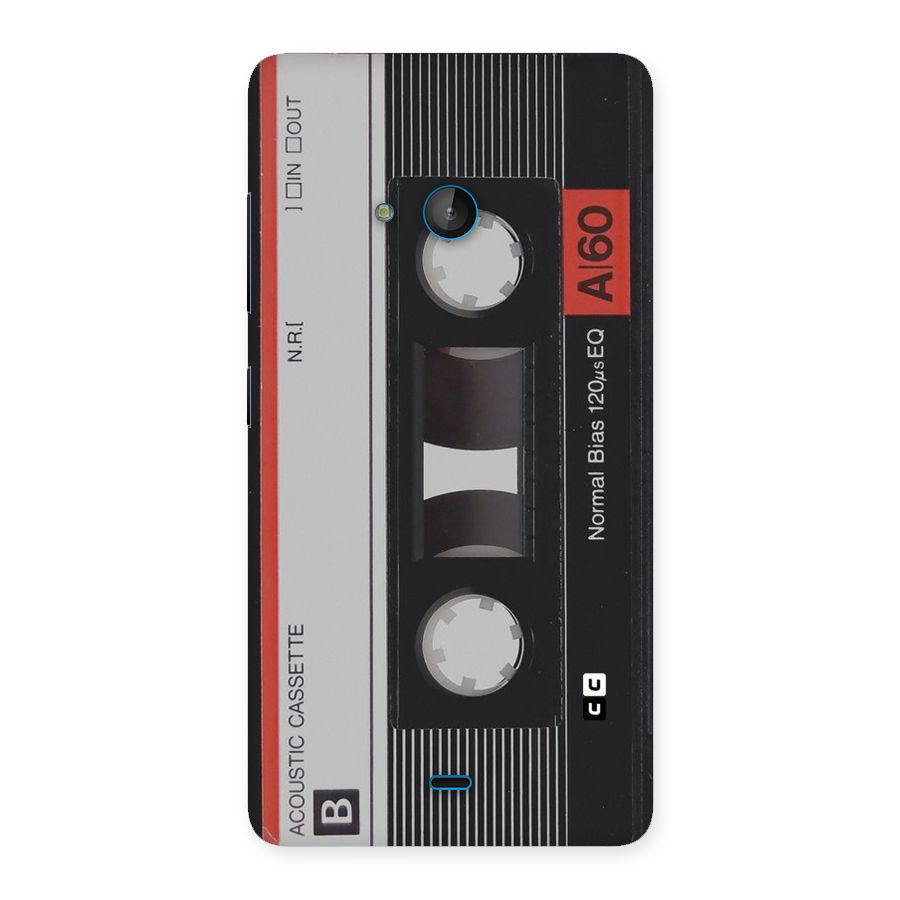 Casette Design Back Case for Lumia 540