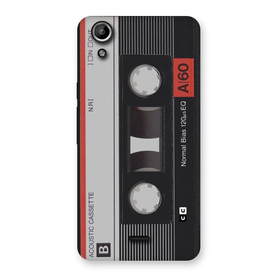 Casette Design Back Case for Micromax Canvas Selfie Lens Q345