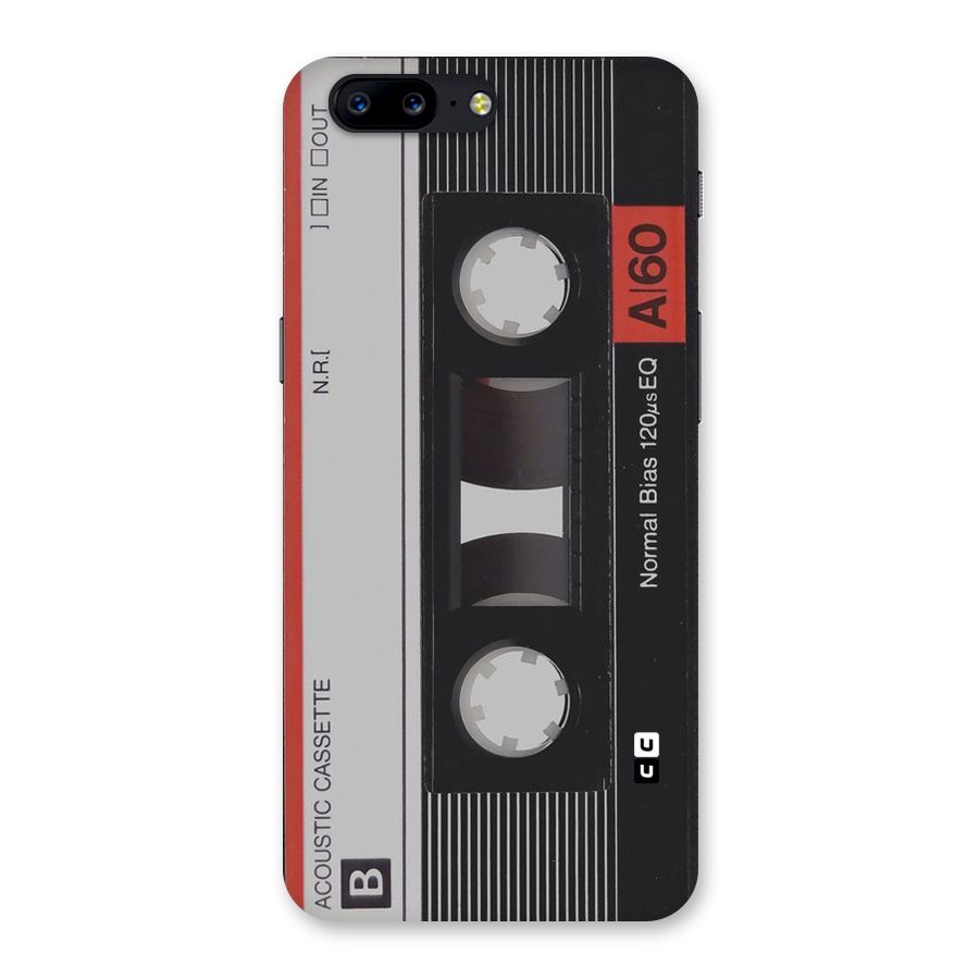Casette Design Back Case for OnePlus 5