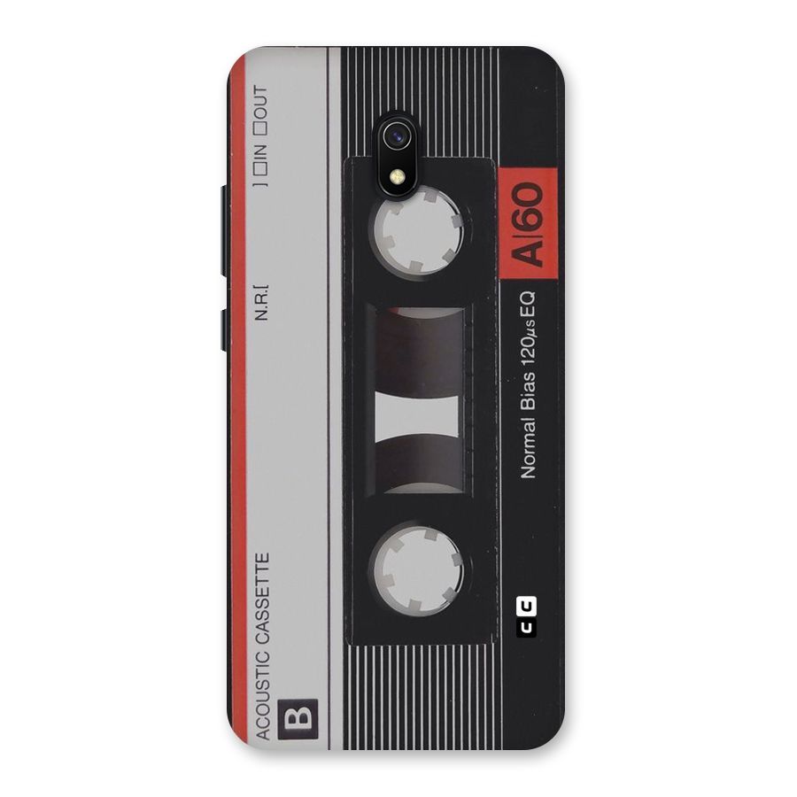 Casette Design Back Case for Redmi 8A