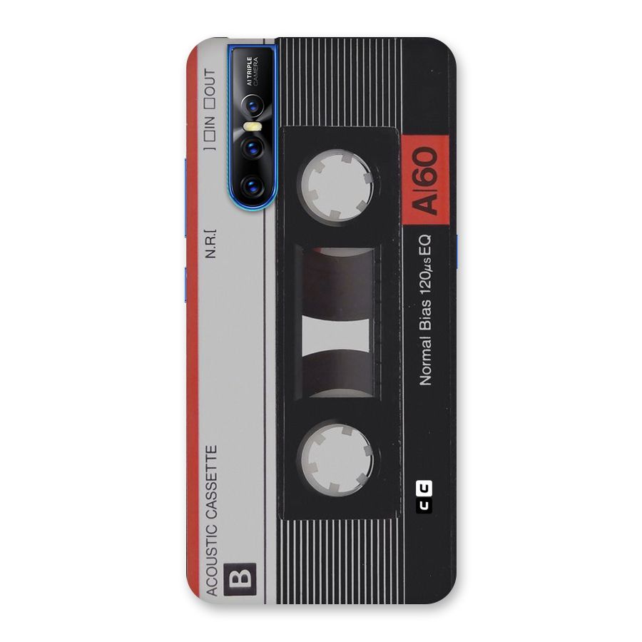 Casette Design Back Case for Vivo V15 Pro