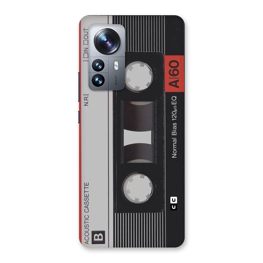 Casette Design Back Case for Xiaomi 12 Pro