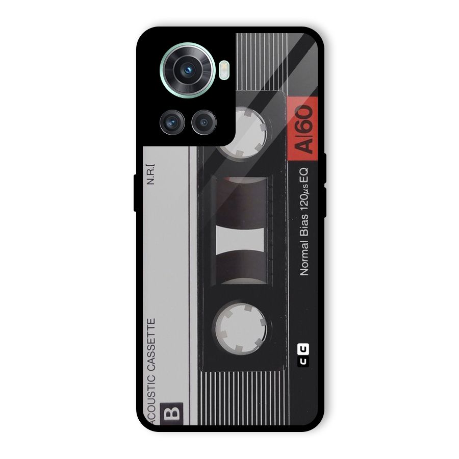 Casette Design Glass Back Case for OnePlus 10R