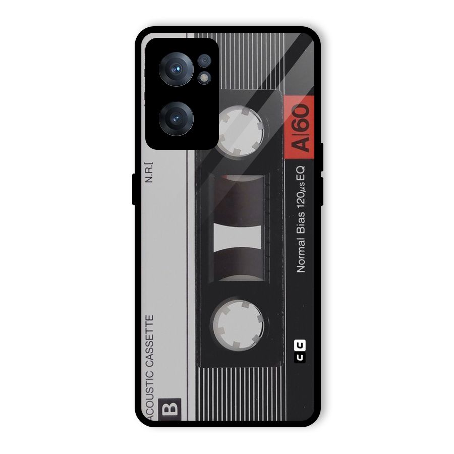 Casette Design Glass Back Case for OnePlus Nord CE 2 5G