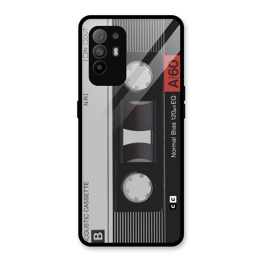 Casette Design Glass Back Case for Oppo F19 Pro Plus 5G