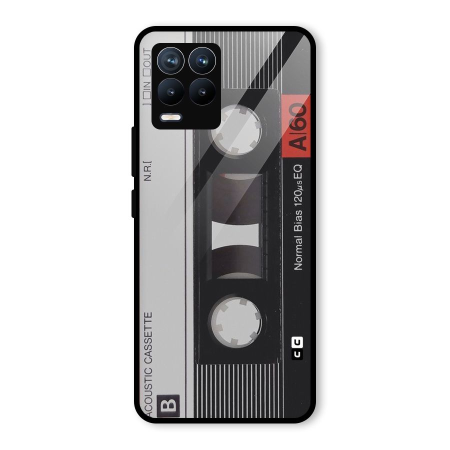 Casette Design Glass Back Case for Realme 8
