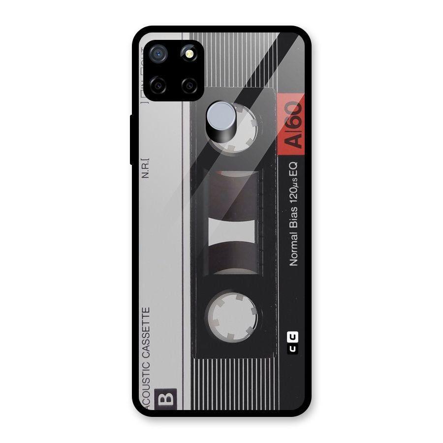 Casette Design Glass Back Case for Realme Narzo 20