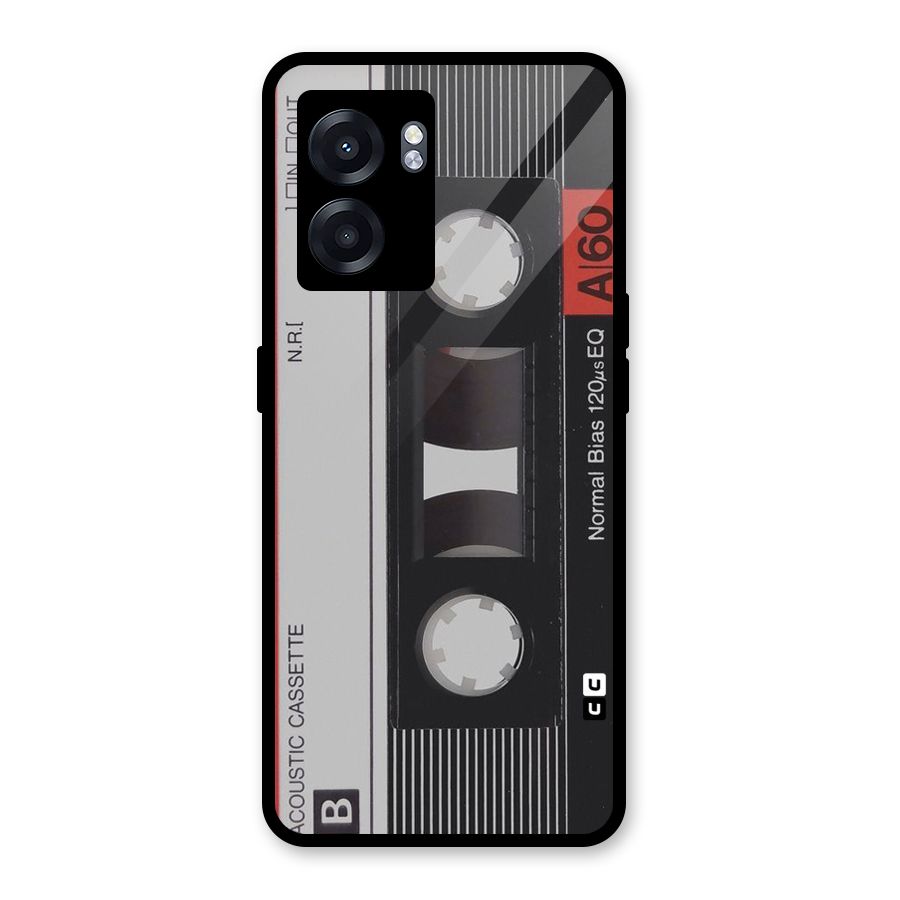 Casette Design Glass Back Case for Realme Narzo 50 5G