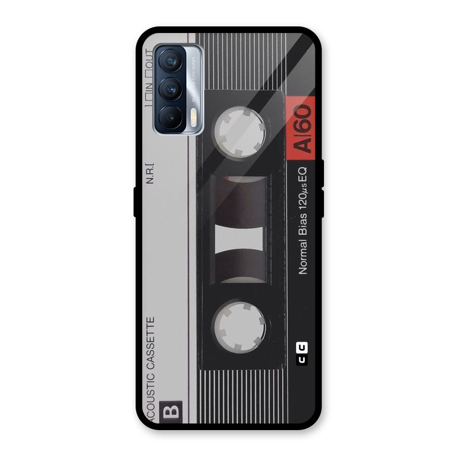 Casette Design Glass Back Case for Realme X7