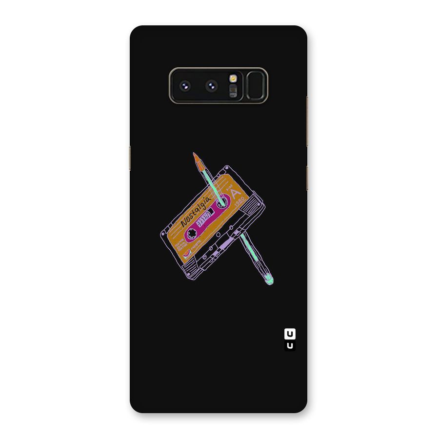 Casette Nostalgia Back Case for Galaxy Note 8