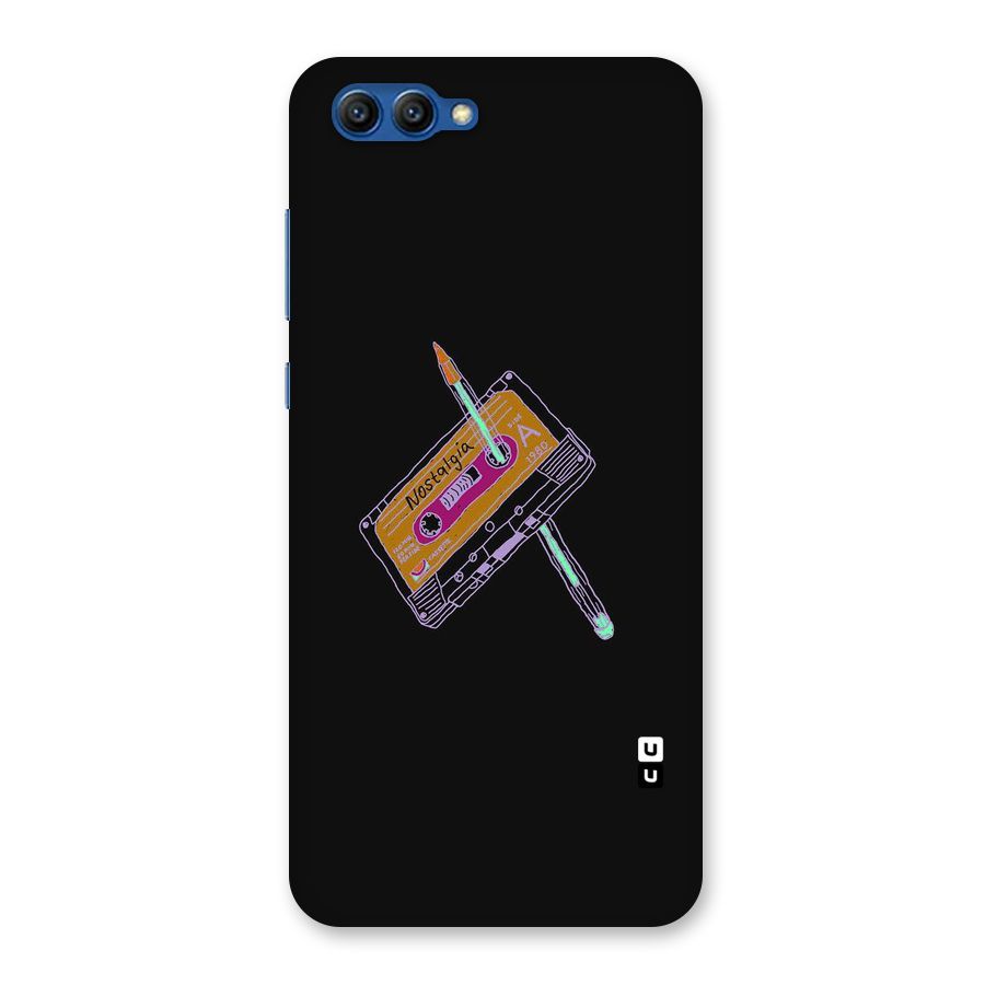 Casette Nostalgia Back Case for Honor View 10