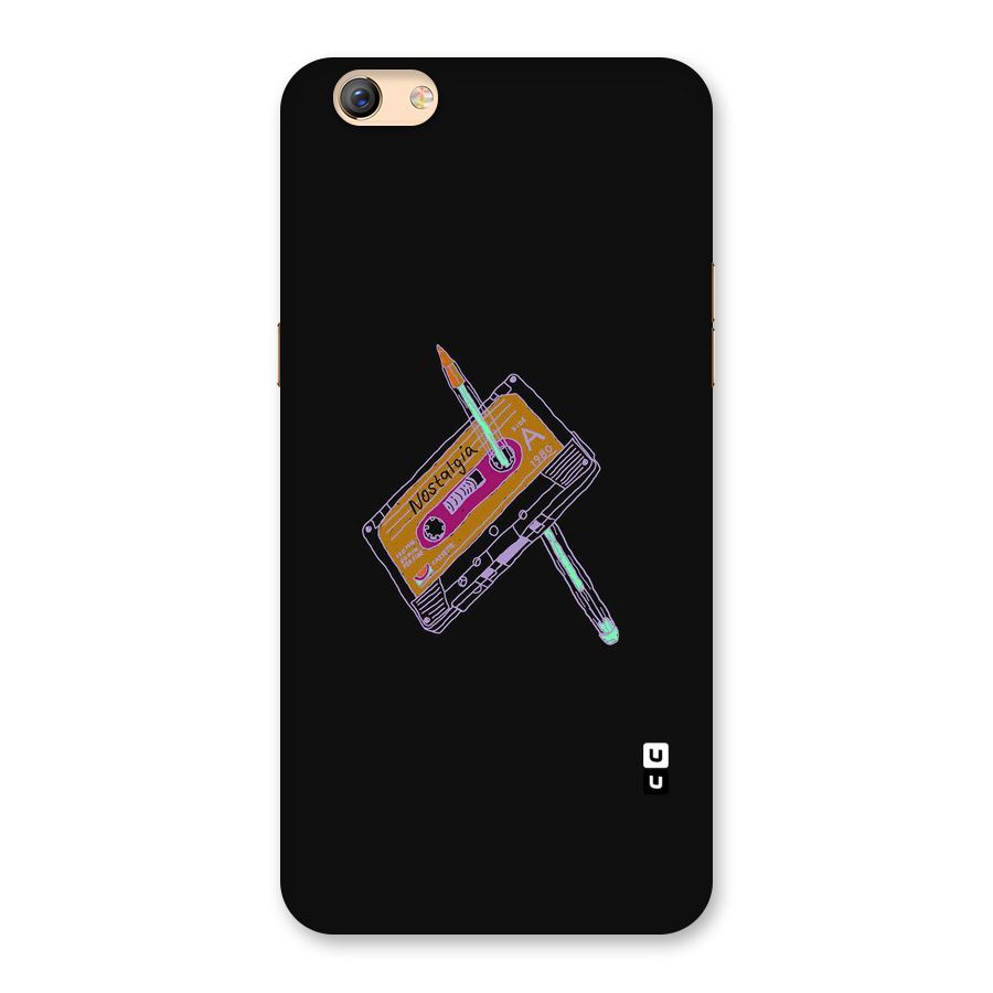 Casette Nostalgia Back Case for Oppo F3 Plus