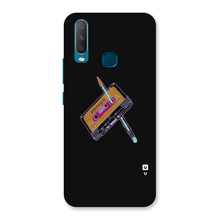 Casette Nostalgia Back Case for Vivo Y17
