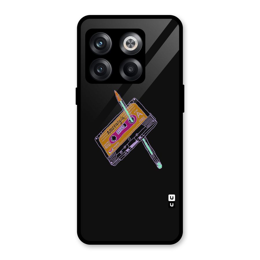 Casette Nostalgia Glass Back Case for OnePlus 10T