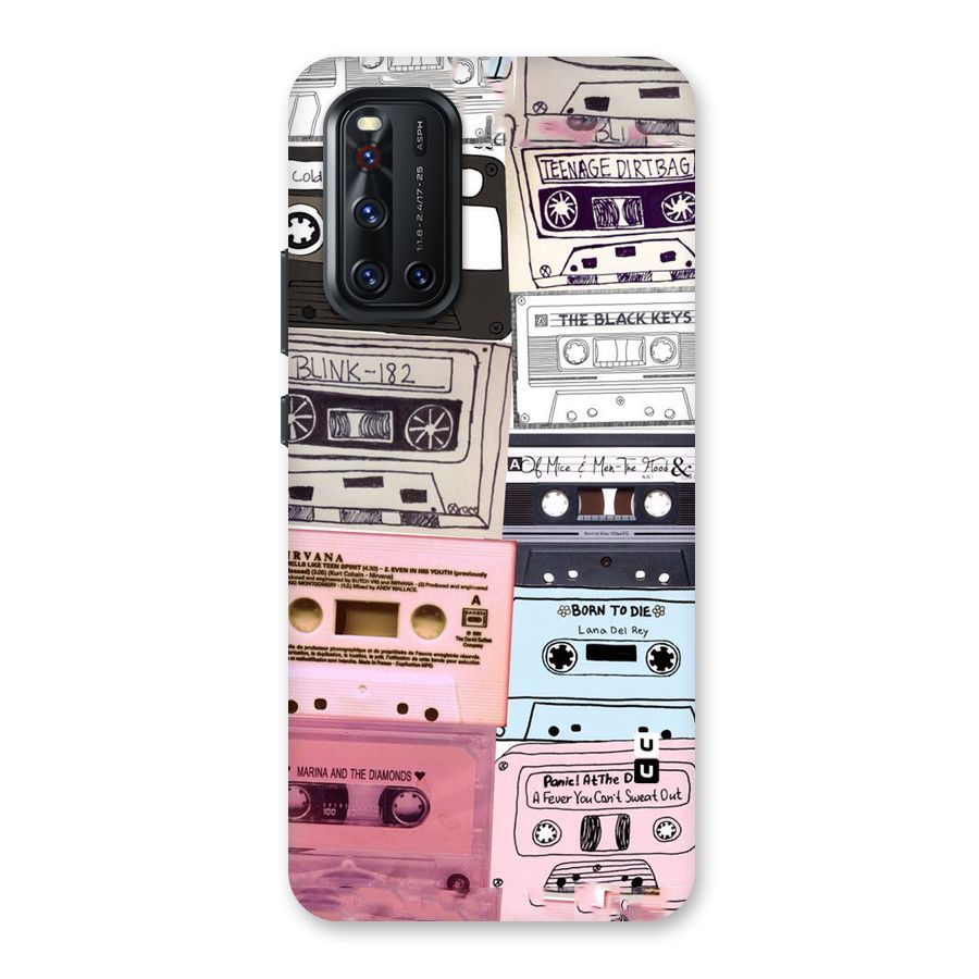 Casette Rolling Back Case for Vivo V19