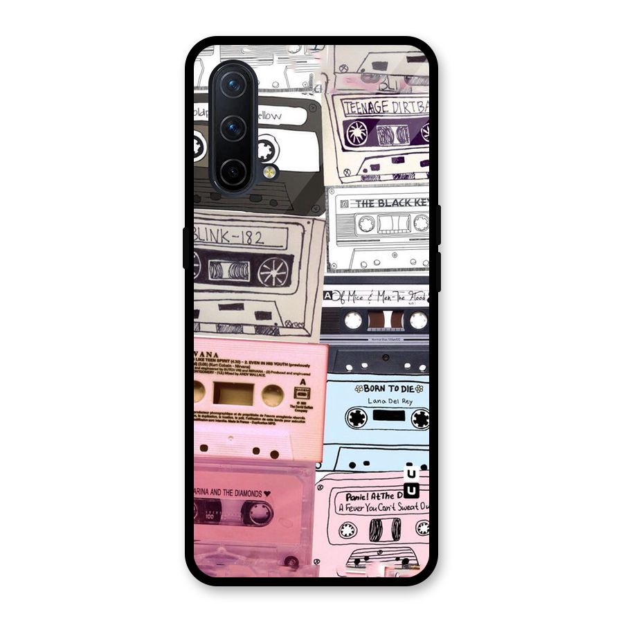 Casette Rolling Glass Back Case for OnePlus Nord CE 5G