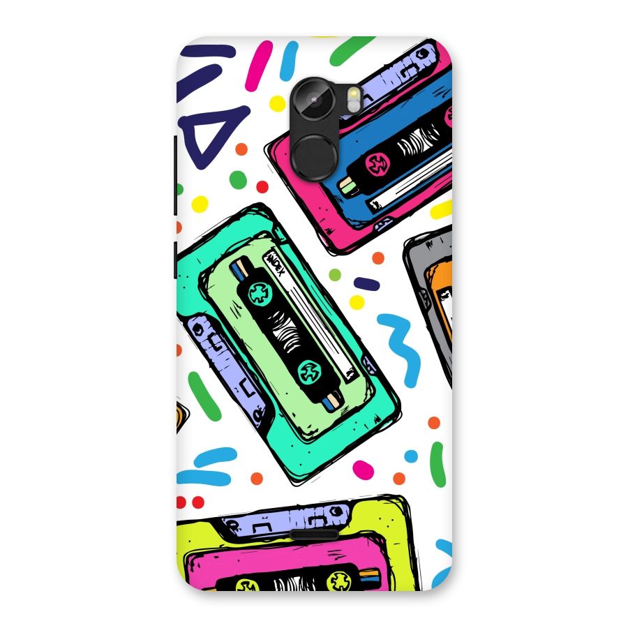 Cassette Pattern Back Case for Gionee X1