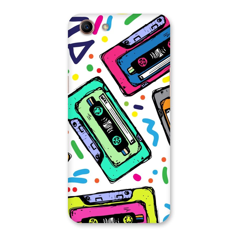 Cassette Pattern Back Case for Oppo A83 (2018)