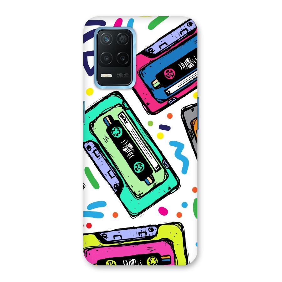Cassette Pattern Back Case for Realme 8s 5G