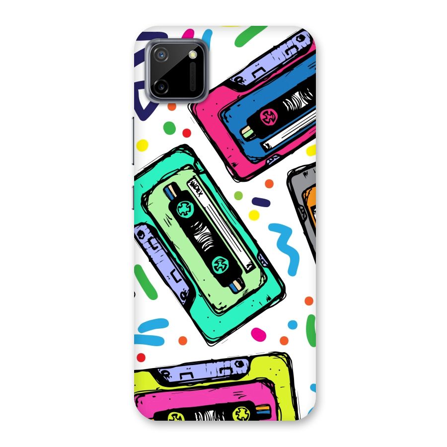 Cassette Pattern Back Case for Realme C11