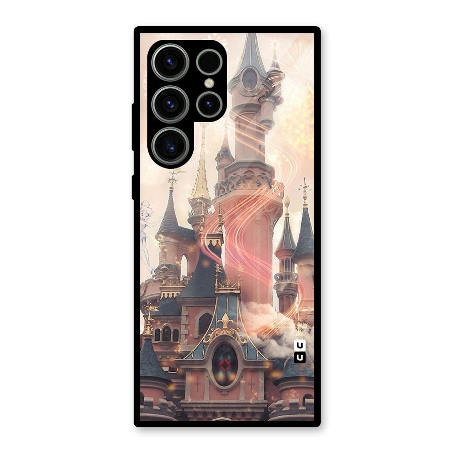 Castle Glass Back Case for Galaxy S23 Ultra