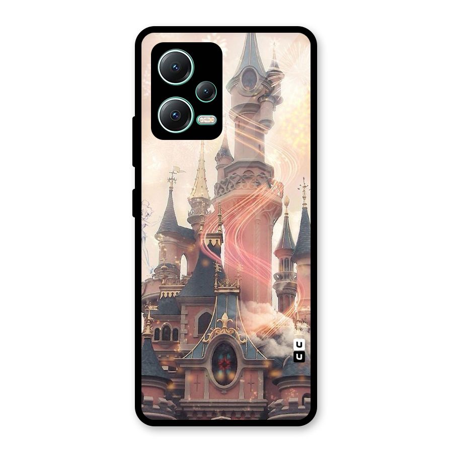 Castle Glass Back Case for Redmi Note 12 5G