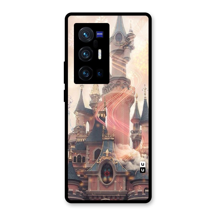 Castle Glass Back Case for Vivo X70 Pro Plus