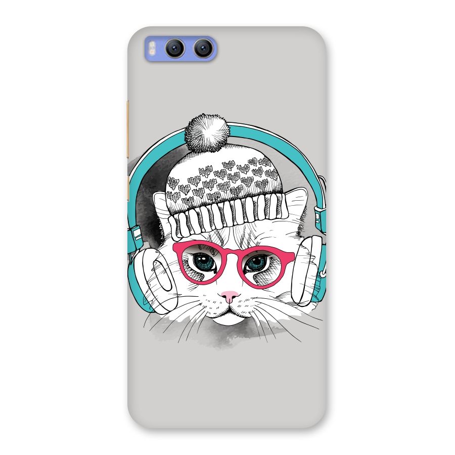 Cat Headphones Back Case for Xiaomi Mi 6
