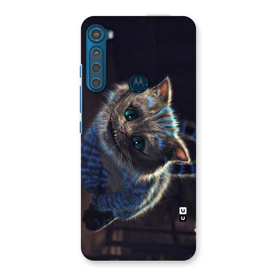 Cat Smile Back Case for Motorola One Fusion Plus