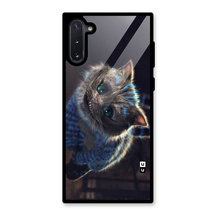 Cat Smile Glass Back Case for Galaxy Note 10