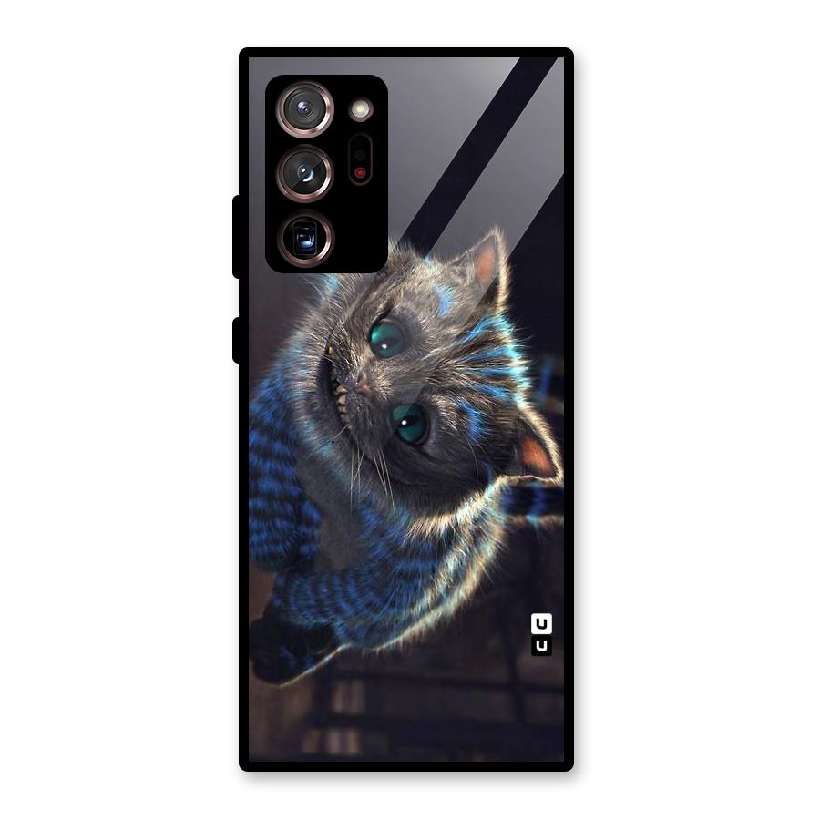 Cat Smile Glass Back Case for Galaxy Note 20 Ultra 5G