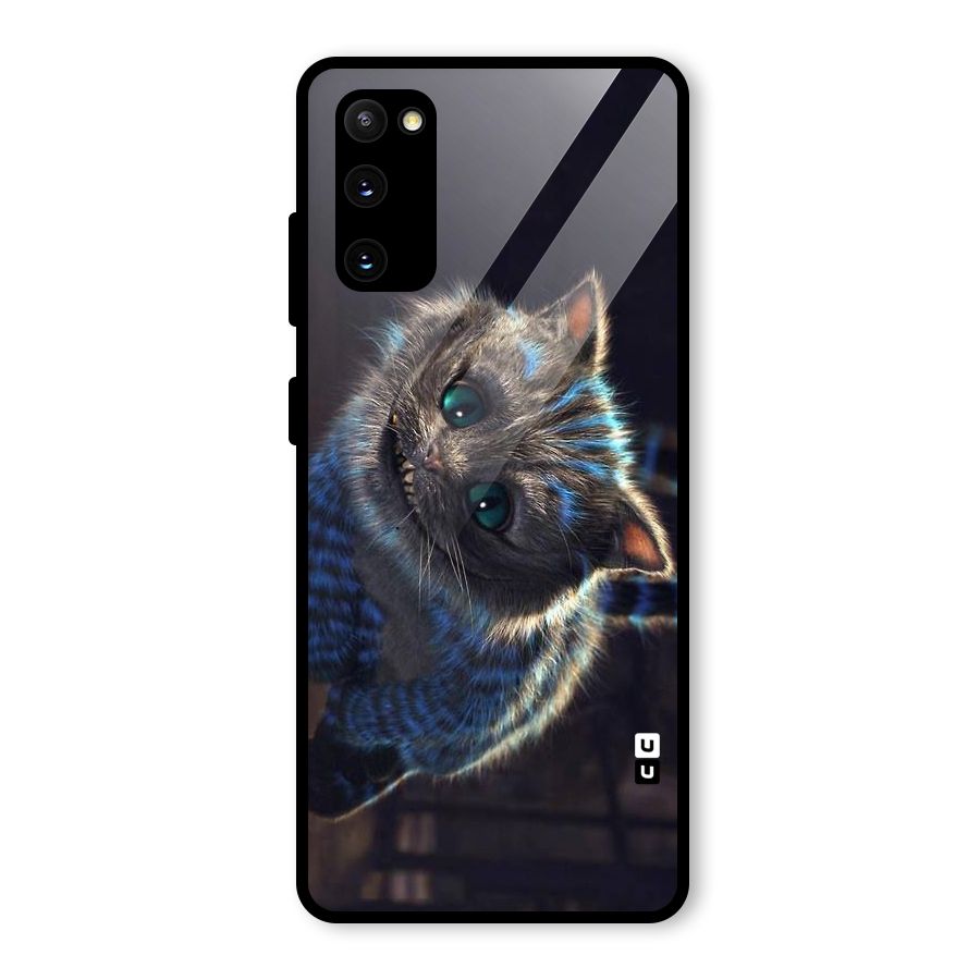 Cat Smile Glass Back Case for Galaxy S20 FE 5G
