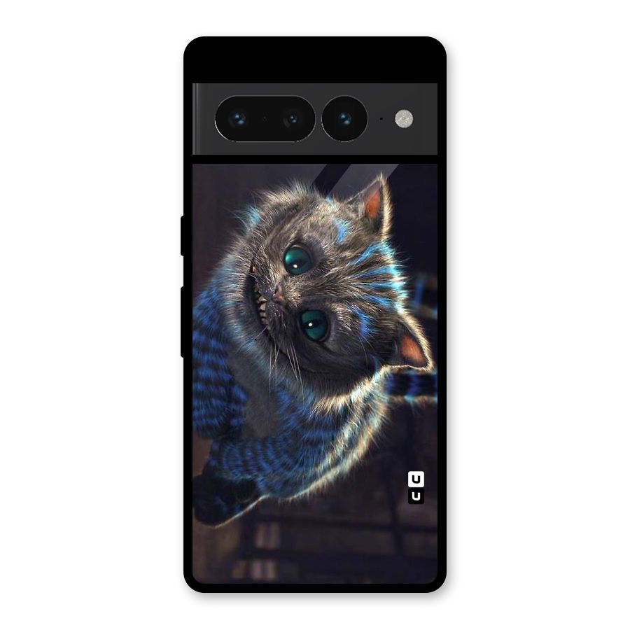 Cat Smile Glass Back Case for Google Pixel 7 Pro