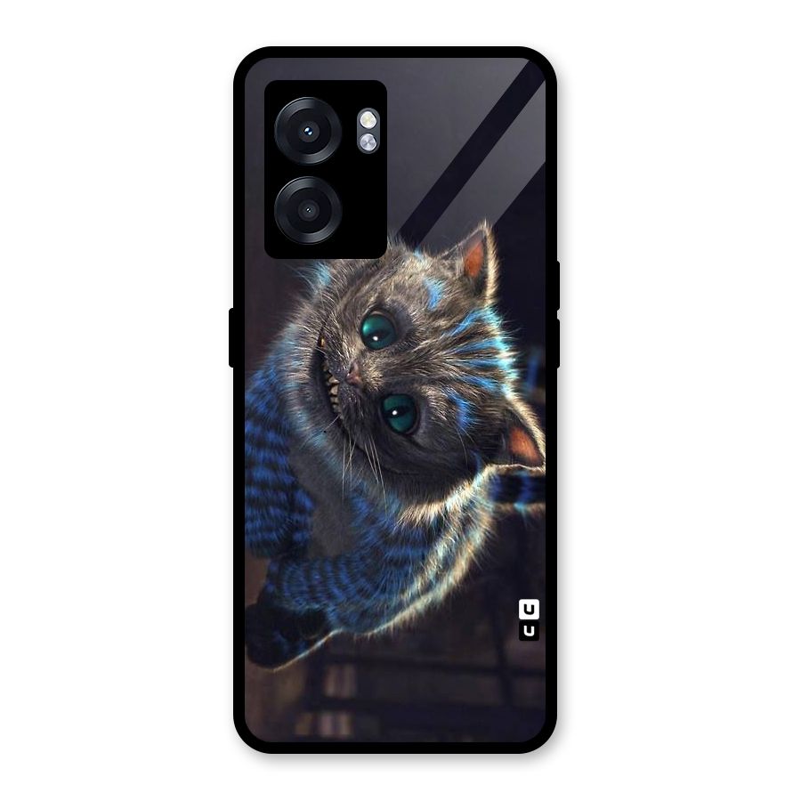 Cat Smile Glass Back Case for Realme Narzo 50 5G