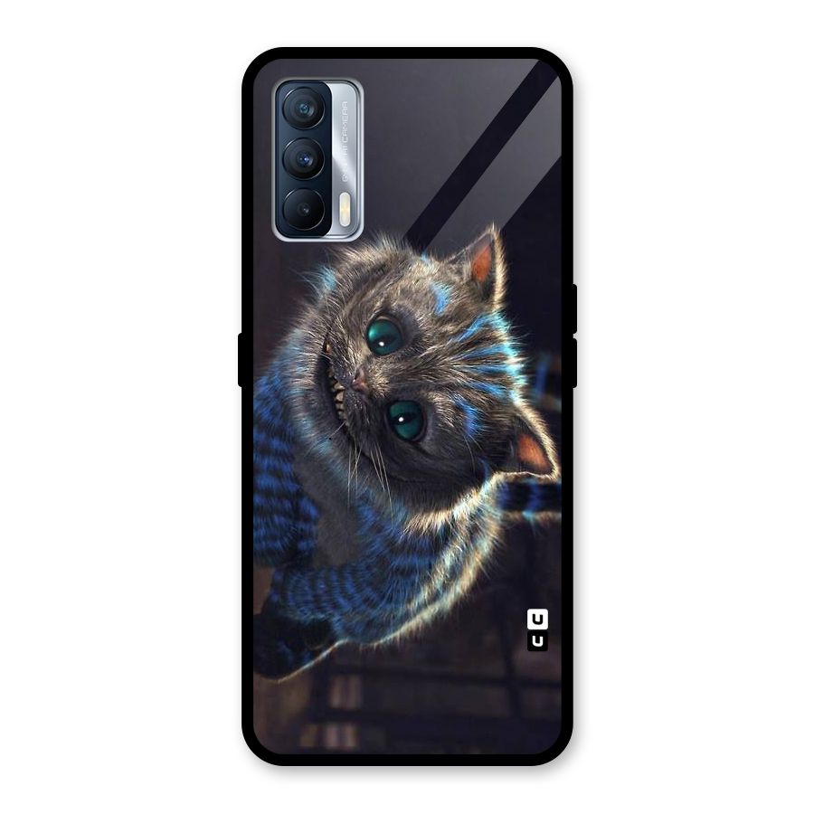 Cat Smile Glass Back Case for Realme X7