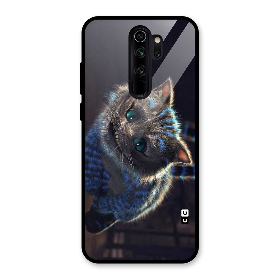 Cat Smile Glass Back Case for Redmi Note 8 Pro
