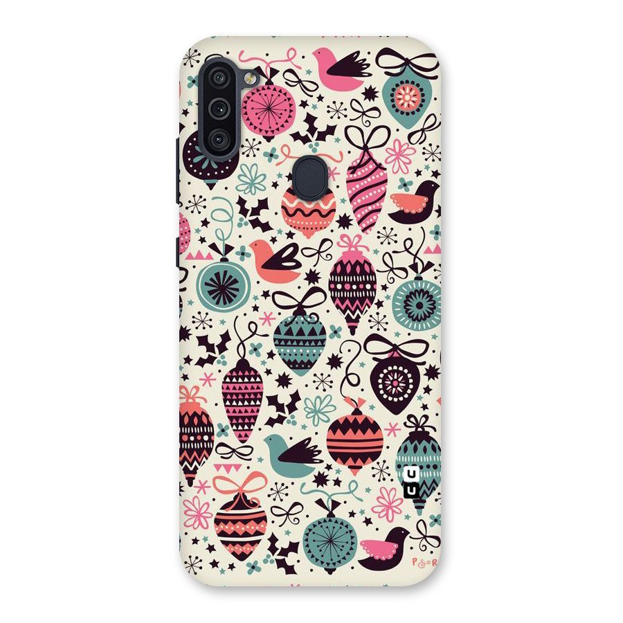 Celebration Pattern Back Case for Galaxy M11