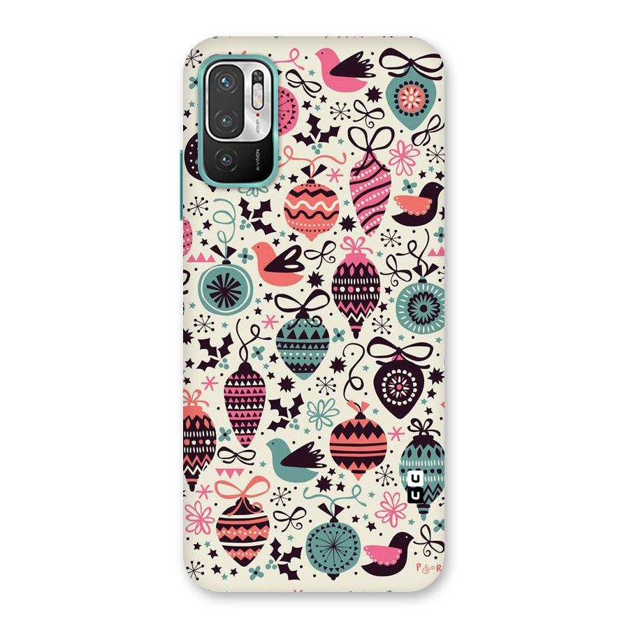 Celebration Pattern Back Case for Redmi Note 10T 5G