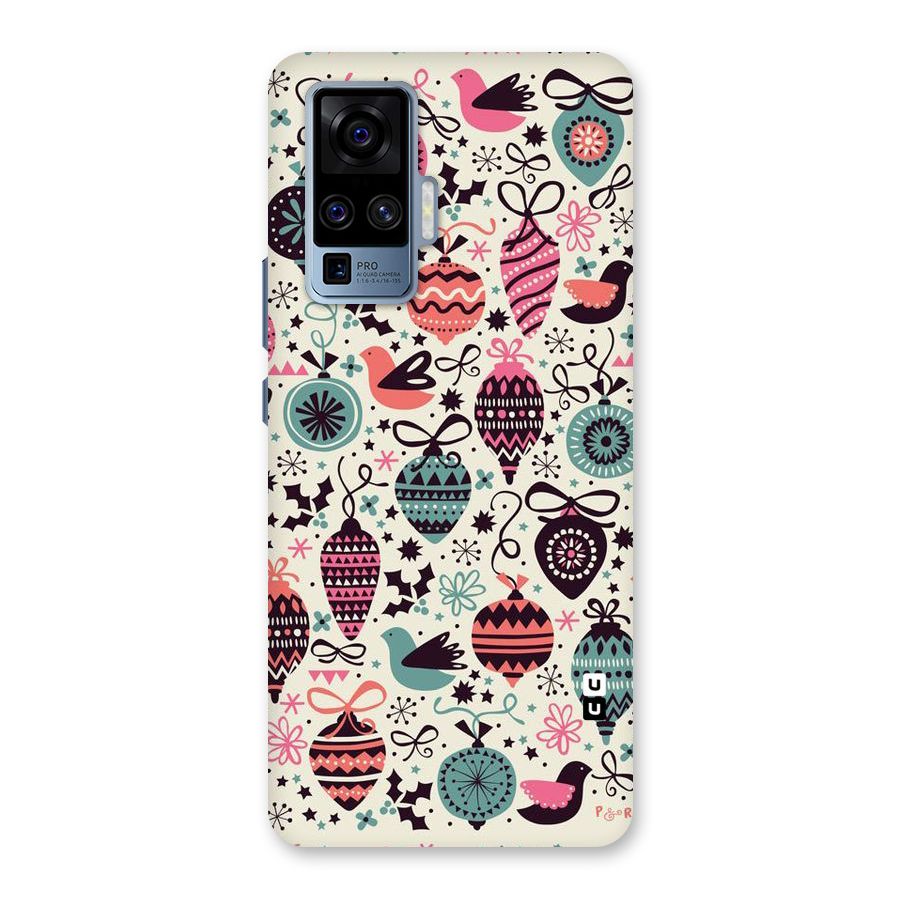 Celebration Pattern Back Case for Vivo X50 Pro