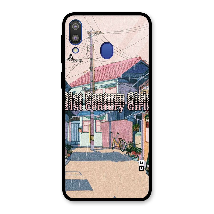 Century Girls Glass Back Case for Galaxy M20