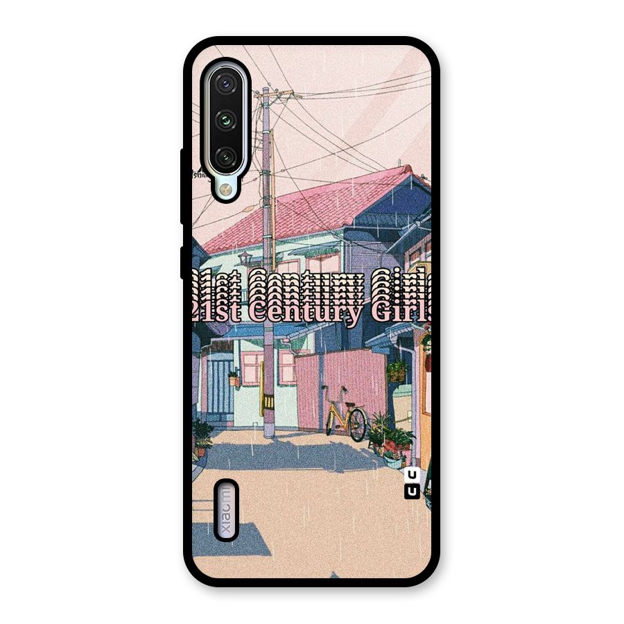 Century Girls Glass Back Case for Mi A3
