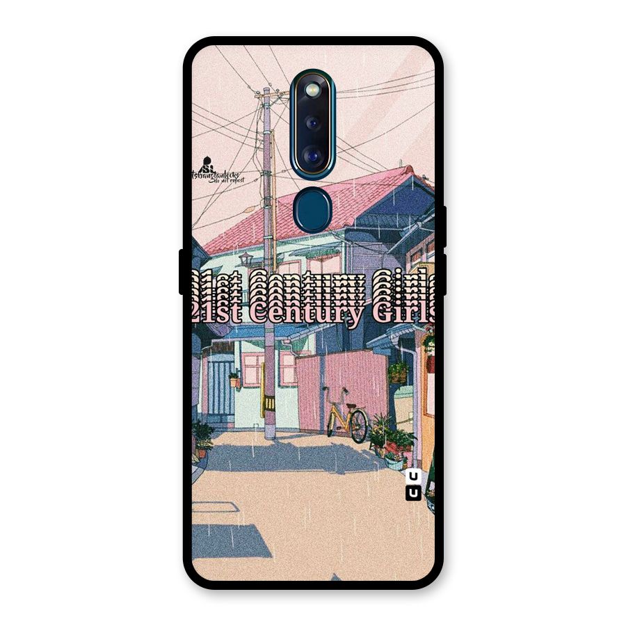 Century Girls Glass Back Case for Oppo F11 Pro