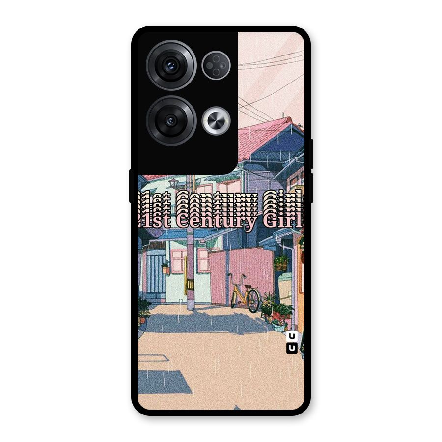 Century Girls Glass Back Case for Oppo Reno8 Pro 5G