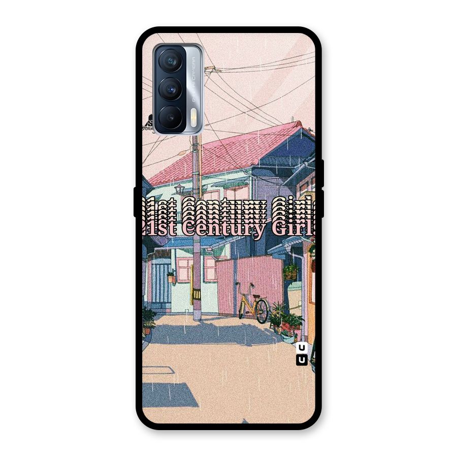 Century Girls Glass Back Case for Realme X7