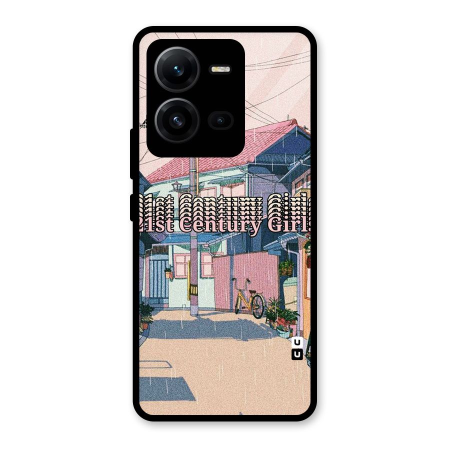 Century Girls Glass Back Case for Vivo V25