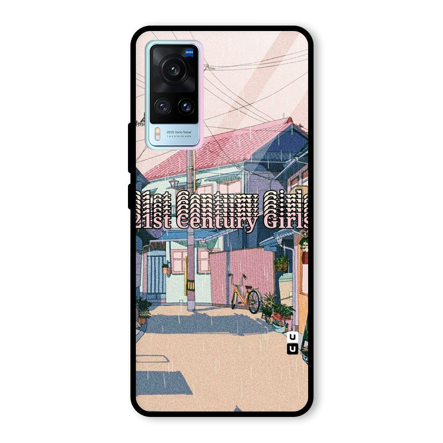 Century Girls Glass Back Case for Vivo X60