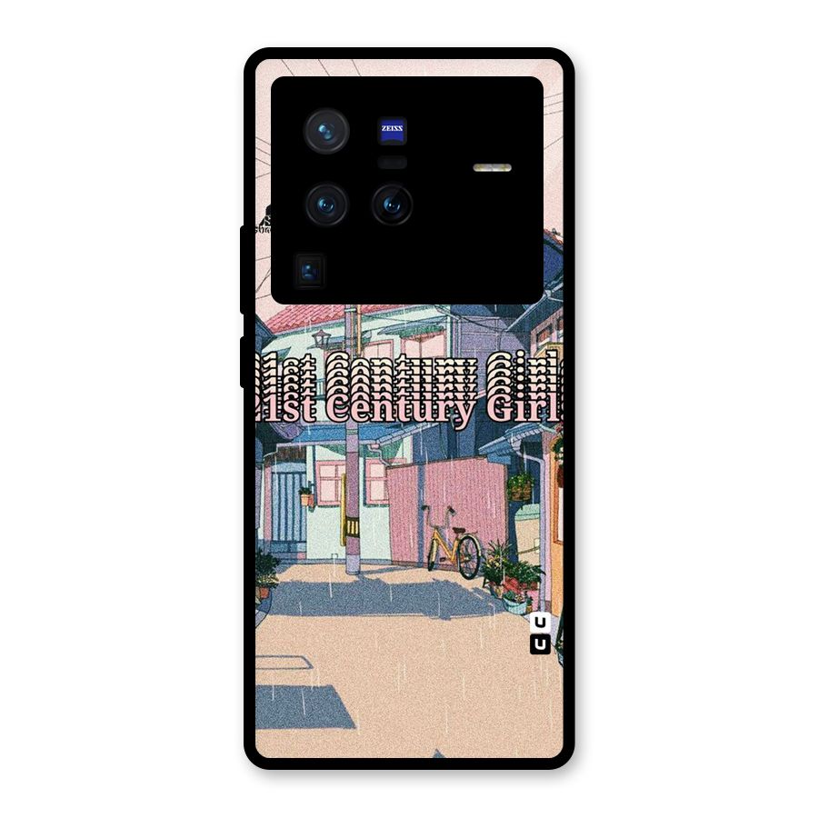 Century Girls Glass Back Case for Vivo X80 Pro