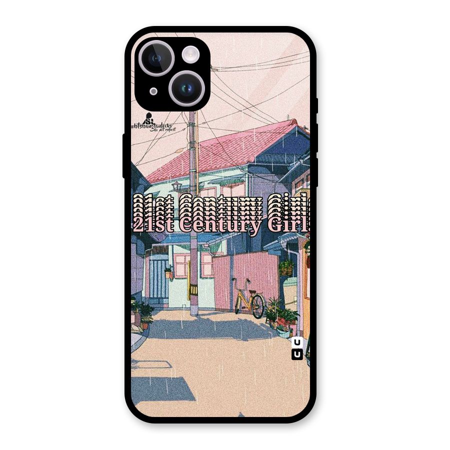 Century Girls Glass Back Case for iPhone 14 Plus