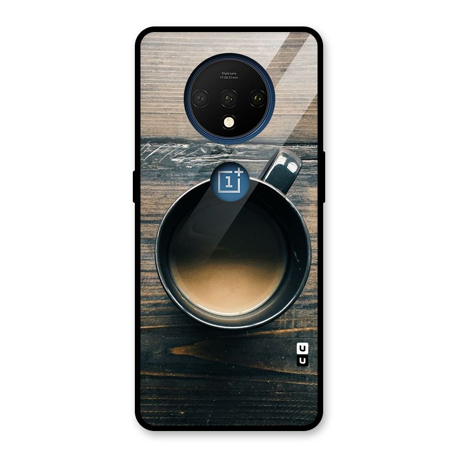 Chai On Wood Glass Back Case for OnePlus 7T
