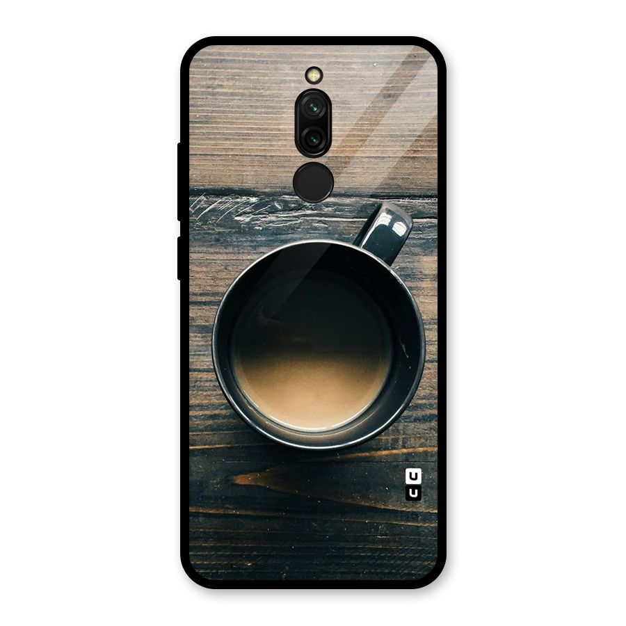 Chai On Wood Glass Back Case for Redmi 8